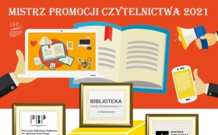 Biblioteka SP1 - Mistrzem Promocji Czytelnictwa 2021